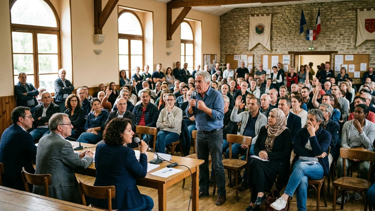 Réunion de concertation civique et sécurité avec les partenaires territoriaux